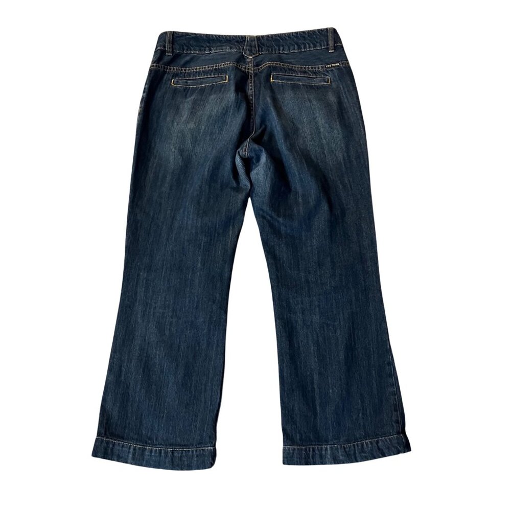 Stetson Womens City Trouser Jeans Size 14 Western Denim Used - Picture 4 of 13